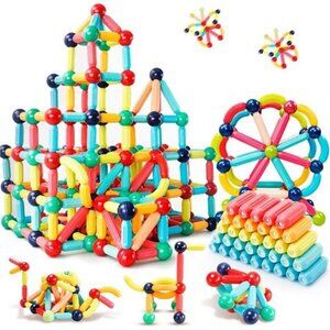 Magnetic Building Blocks STEM Educational Toy for Kids‎ Montessori Learning